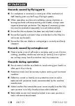 Preview for 11 page of Parkside PDKS 6.3 B3 Translation Of The Original Instructions