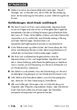 Preview for 119 page of Parkside PDKS 6.3 B3 Translation Of The Original Instructions