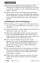 Preview for 121 page of Parkside PDKS 6.3 B3 Translation Of The Original Instructions