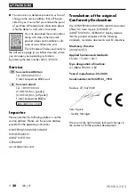 Предварительный просмотр 23 страницы Parkside PDNB 6.3 B2 Original Instructions Manual