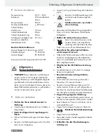 Preview for 51 page of Parkside PDOS 200 A1 -  3 Operation Manual