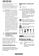 Preview for 6 page of Parkside PDRA 20-Li A1 Translation Of The Original Instructions