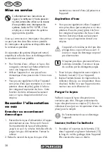 Preview for 30 page of Parkside PDRA 20-Li A1 Translation Of The Original Instructions