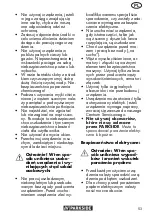 Preview for 53 page of Parkside PDRA 20-Li A1 Translation Of The Original Instructions