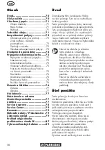 Preview for 70 page of Parkside PDRA 20-Li A1 Translation Of The Original Instructions