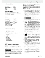 Preview for 6 page of Parkside PDRS 6.3 A1 Operation And Safety Notes