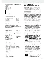 Preview for 50 page of Parkside PDRS 6.3 A1 Operation And Safety Notes