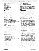 Preview for 62 page of Parkside PDRS 6.3 A1 Operation And Safety Notes