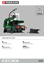 Предварительный просмотр 1 страницы Parkside PDS 120 B2 Operating And Safety Instructions, Translation Of Original Operating Manual