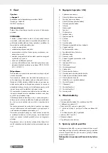 Предварительный просмотр 32 страницы Parkside PDS 120 B2 Operating And Safety Instructions, Translation Of Original Operating Manual