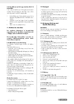 Предварительный просмотр 51 страницы Parkside PDS 120 B2 Operating And Safety Instructions, Translation Of Original Operating Manual