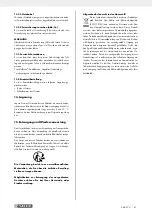 Предварительный просмотр 52 страницы Parkside PDS 120 B2 Operating And Safety Instructions, Translation Of Original Operating Manual