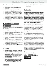 Preview for 19 page of Parkside PDS 290 A1 Operation And Safety Notes Translation Of Original Operation Manual