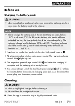 Preview for 12 page of Parkside PDSLG 12 A1 Translation Of The Original Instructions