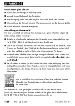 Preview for 29 page of Parkside PDSLG 12 A1 Translation Of The Original Instructions