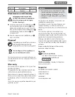 Preview for 11 page of Parkside PDSP 1000 B2 Operation Manuals