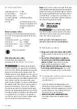 Preview for 16 page of Parkside PDSP 1000 D5 Operation And Safety Notes Translation Of The Original Instructions