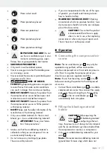 Preview for 17 page of Parkside PDSP 1000 D5 Operation And Safety Notes Translation Of The Original Instructions