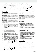 Preview for 29 page of Parkside PDSS 13 D4 Operation And Safety Notes