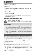 Предварительный просмотр 23 страницы Parkside PDSS 16 A1 Original Instructions Manual