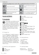 Preview for 6 page of Parkside PDSS A1 Operation And Safety Notes