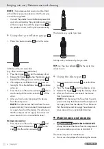 Preview for 8 page of Parkside PDSS A1 Operation And Safety Notes