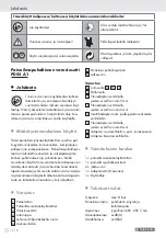 Preview for 12 page of Parkside PDSS A1 Operation And Safety Notes