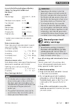 Preview for 47 page of Parkside PDSSA 20-Li A1 Operating Instructions Manual