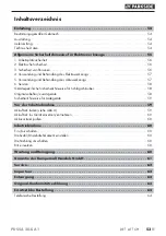 Preview for 57 page of Parkside PDSSA 20-Li A1 Operating Instructions Manual