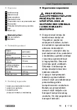 Предварительный просмотр 17 страницы Parkside PDST 10 A2 Operation And Safety Notes