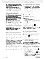 Preview for 10 page of Parkside PEH 30 A1 ELECTRIC PLANER Operating And Safety Instructions Manual