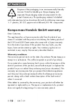 Preview for 15 page of Parkside PEPS 3 A1 Translation Of The Original Instructions