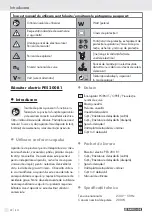 Предварительный просмотр 22 страницы Parkside PES 200 B1 Operation And Safety Notes Translation Of Original Operation Manual