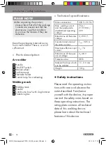 Предварительный просмотр 8 страницы Parkside PESG 120 B4 Operation And Safety Notes