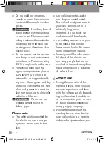 Предварительный просмотр 10 страницы Parkside PESG 120 B4 Operation And Safety Notes