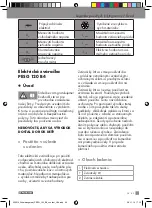 Предварительный просмотр 63 страницы Parkside PESG 120 B4 Operation And Safety Notes