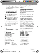 Предварительный просмотр 94 страницы Parkside PESG 120 B4 Operation And Safety Notes