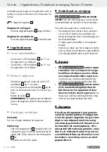 Preview for 18 page of Parkside PET 25 A1 Operation And Safety Notes