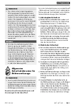 Preview for 16 page of Parkside PET 25 C3 Original Instructions Manual