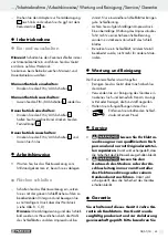 Preview for 43 page of Parkside PEXS 270 A1 Operation And Safety Notes Translation Of Original Operation Manual