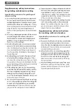 Preview for 11 page of Parkside PFBS 12 A1 Manual