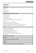 Preview for 4 page of Parkside PFBS 12 B6 Original Instructions Manual