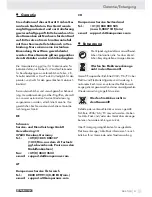 Preview for 30 page of Parkside PFBS 9.6V Operation And Safety Notes