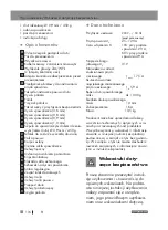 Preview for 116 page of Parkside PFDS 120 A2 Assembly, Operating And Safety Instructions, Translation Of The Original Instructions