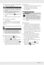 Preview for 26 page of Parkside PFMR 1600 A1 Operation And Safety Notes