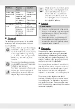 Preview for 28 page of Parkside PFMR 1600 A1 Operation And Safety Notes