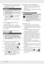 Preview for 39 page of Parkside PFMR 1600 A1 Operation And Safety Notes