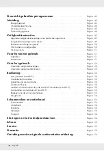 Preview for 43 page of Parkside PFMR 1600 A1 Operation And Safety Notes