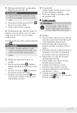 Preview for 78 page of Parkside PFMR 1600 A1 Operation And Safety Notes