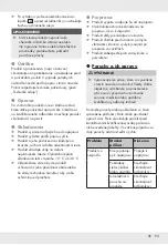 Preview for 92 page of Parkside PFMR 1600 A1 Operation And Safety Notes